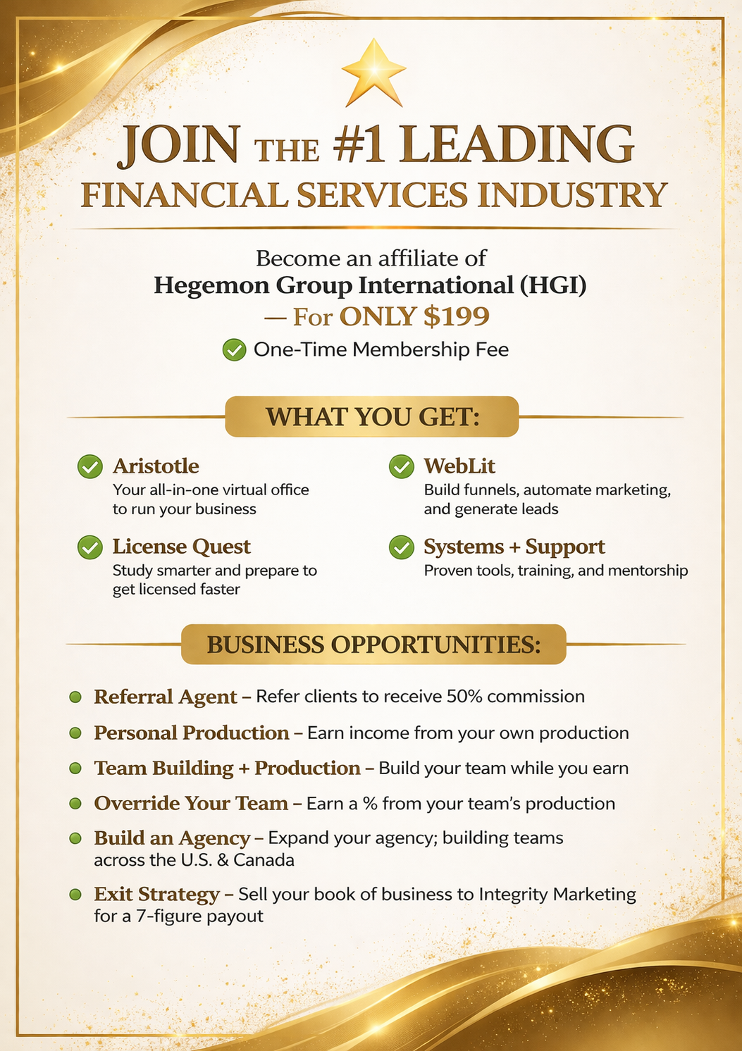 Business Opportunity